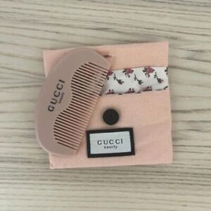 Gucci comb set with box and bag brand new